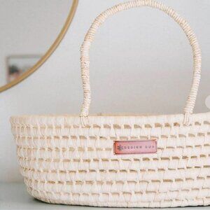 Design Dua Afia Diaper Caddy - Woven Basket